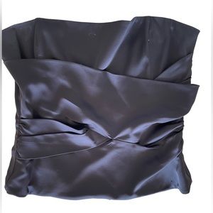 BCBG 2 piece satin crepe outfit.